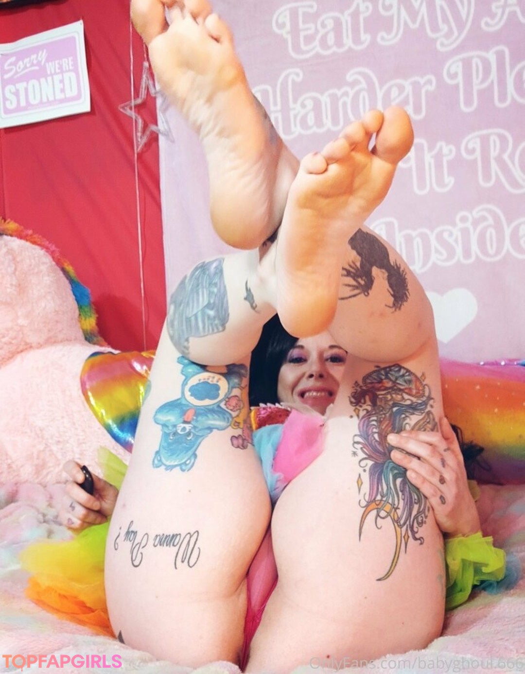 babyghoul 666 model hot image