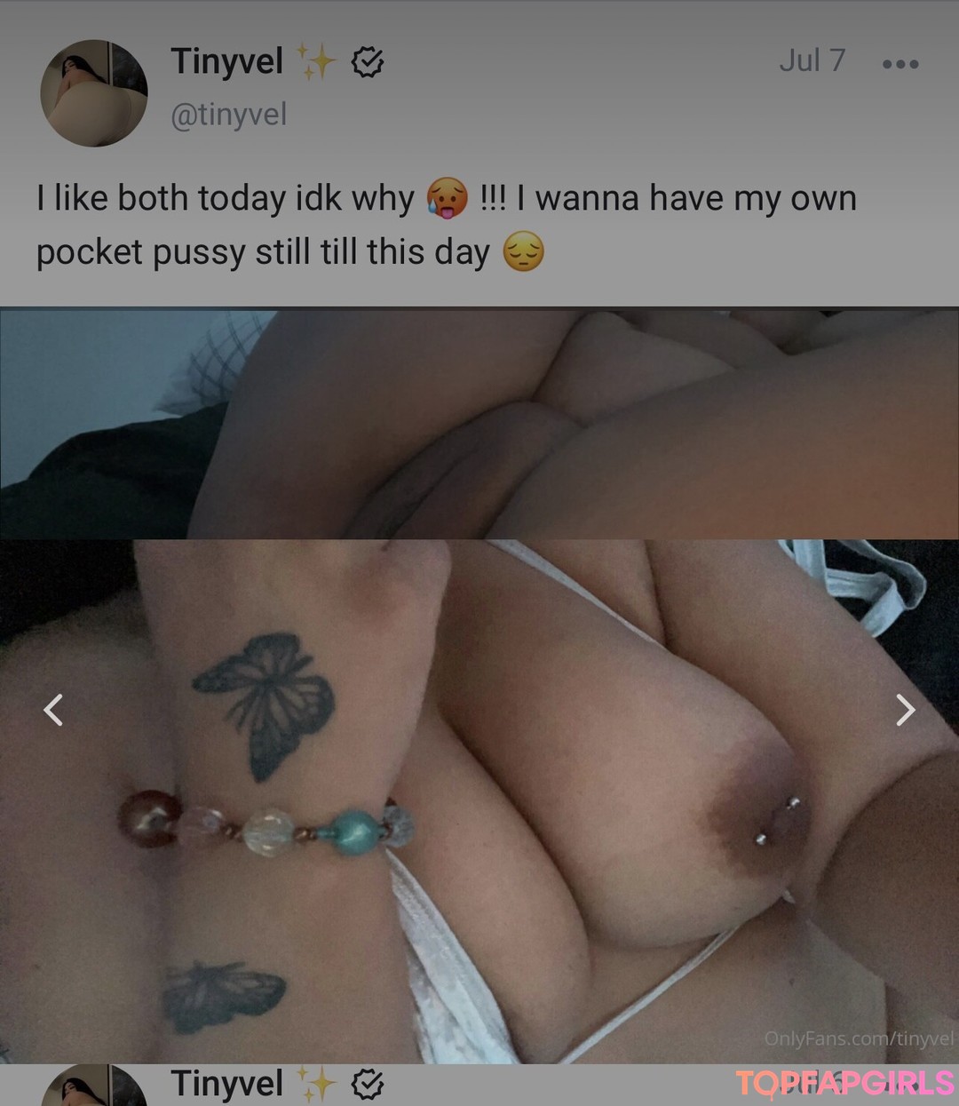 Tinyvel model sexy images