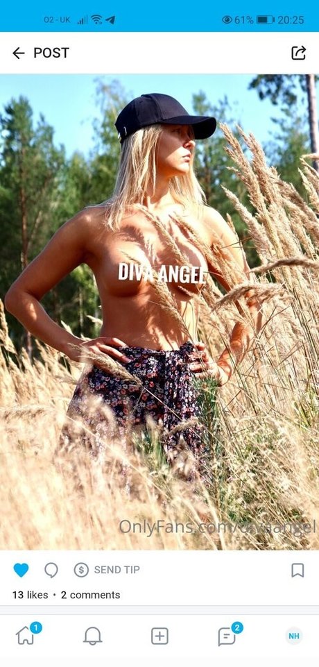 Diva Angel pretty actress image