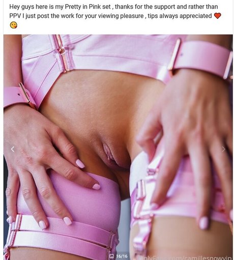 CamillesnowVIP model nude photo