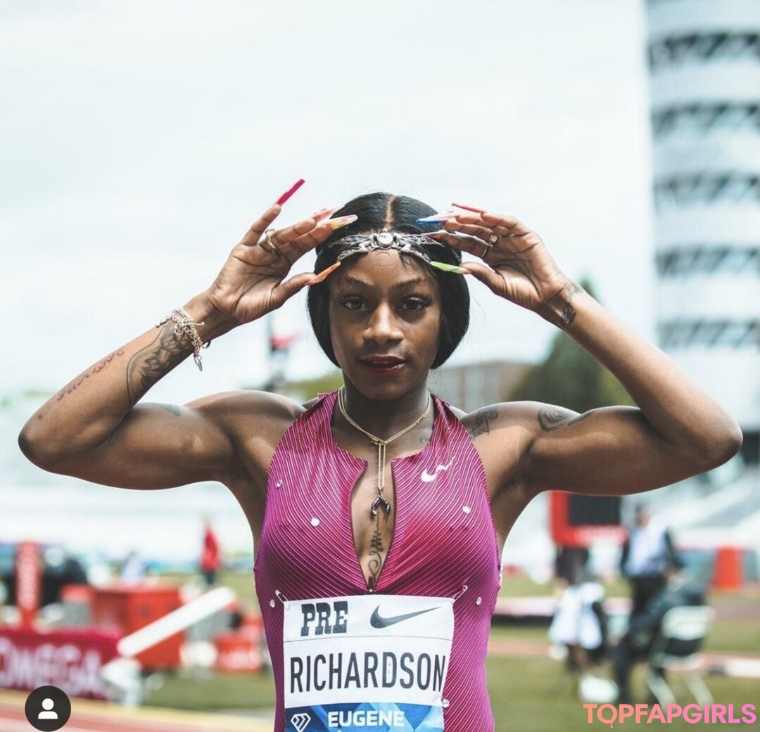 Sha Carri Richardson model high quality image