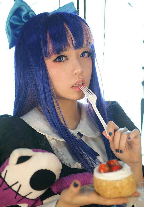 Spiral Cats Cosplay model free images