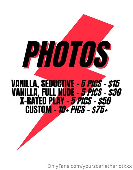 Yourscarletharlotxxx star nudes photos