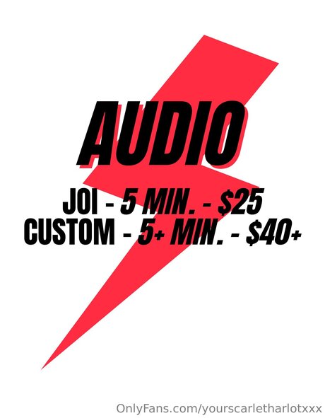 Yourscarletharlotxxx star nudes pics