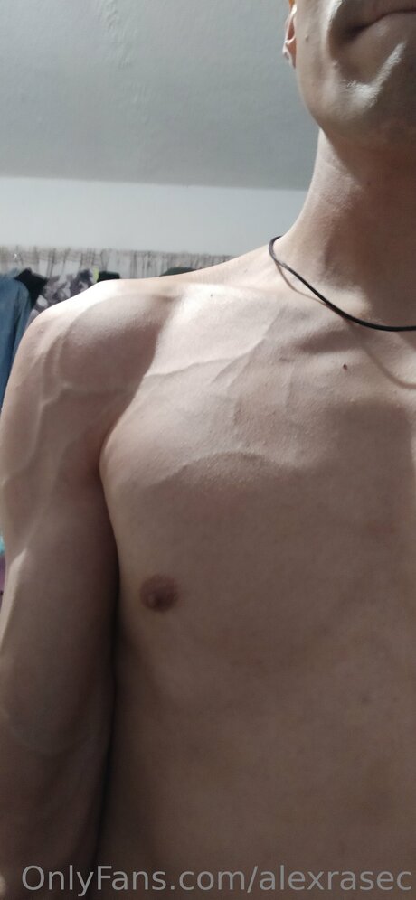 Alexrasec naked pornstar image