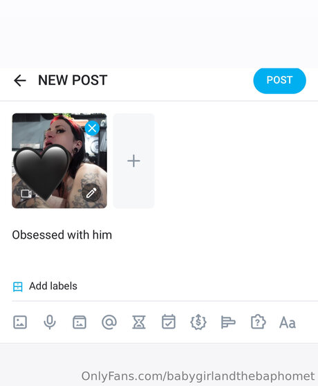 Babygirlandthebaphomet naked pornstar img