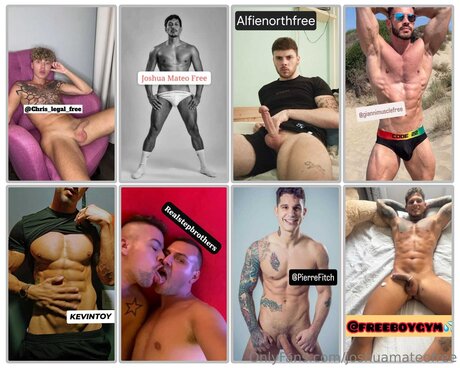 Joshuamateofree erotic model gallery