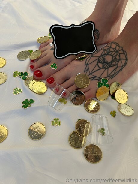 Redfeetwildink star free photo