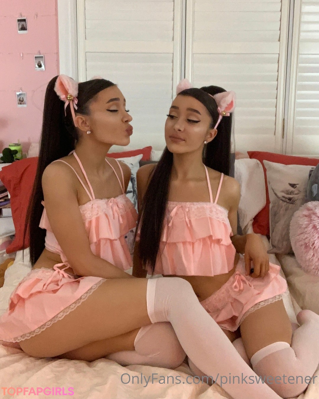 Pink Sweetener star art archive