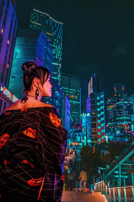 Astrodomina beautiful model image