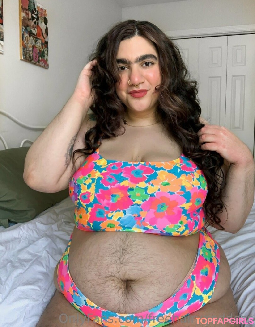 freehairygoddess pretty pornstar image