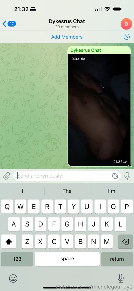 Michelegourlay1 model exclusive pic