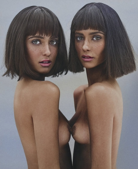 Elisa and Renne Herbert Twins actress pic