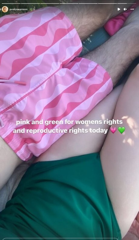 Avalon Warren model nude picture