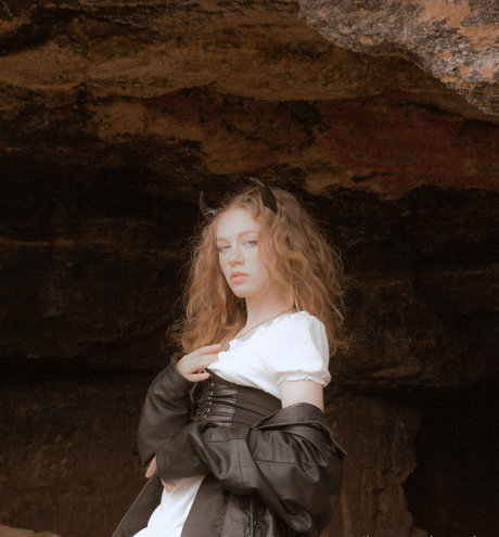 leather skirt onlyfans nude photo