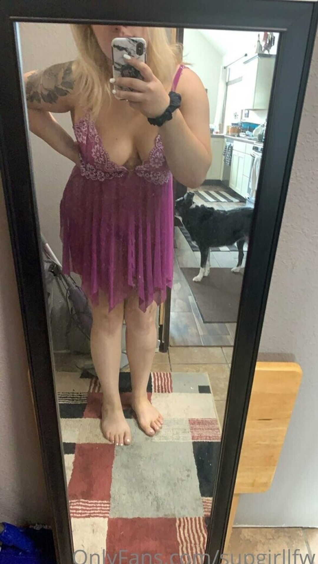 supgirllfw Crystal Rose model exclusive pic