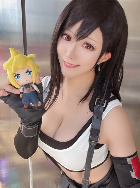 Tifa Cosplay high quality pornstar picture