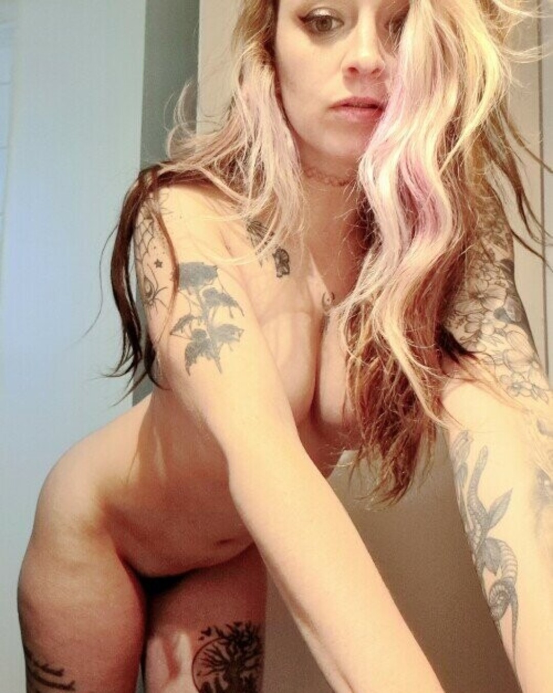 blonde masturbation onlyfans art nude image