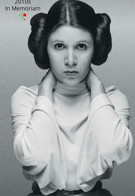 Carrie Fisher pretty model pictures