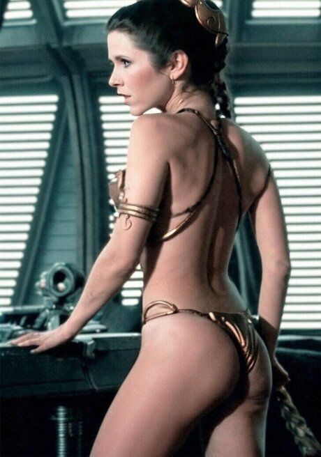 Carrie Fisher model exclusive images