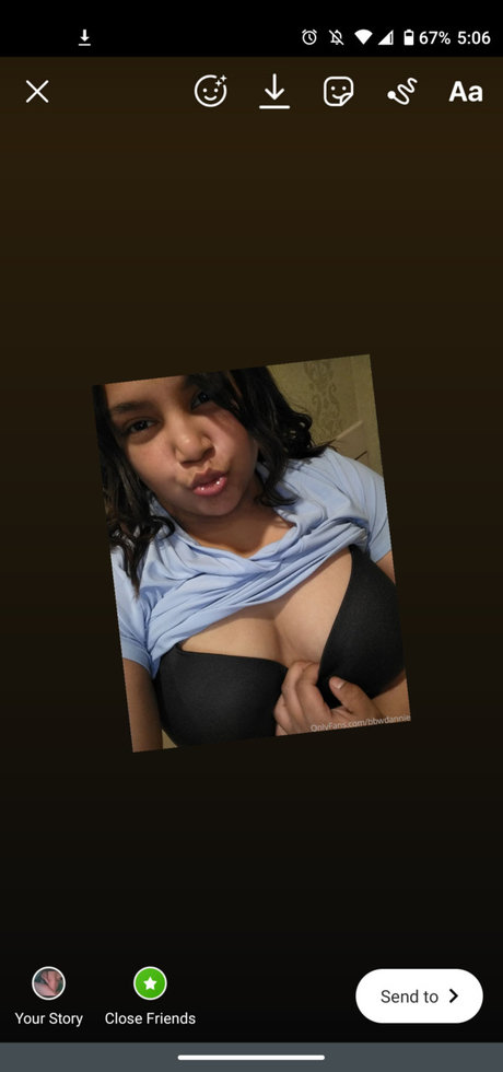 BBW Dannie_ pornographic star pic