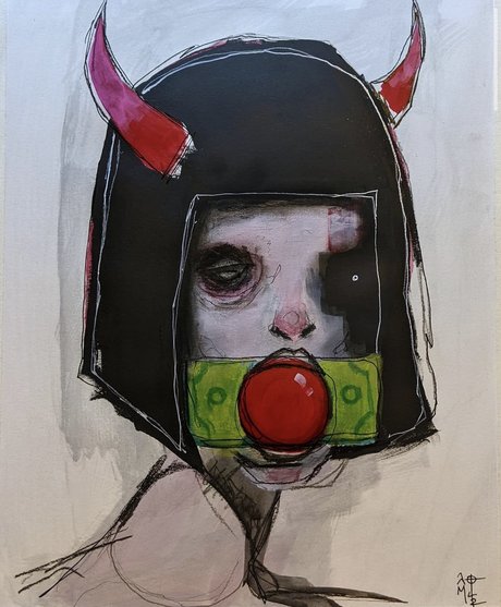 _Baphomets B tch_ adult model pic