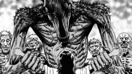 Tall goat MAN model photo