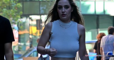 Candid Bralessday naked model gallery