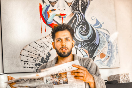 Saucy Dude VIP model naked photo