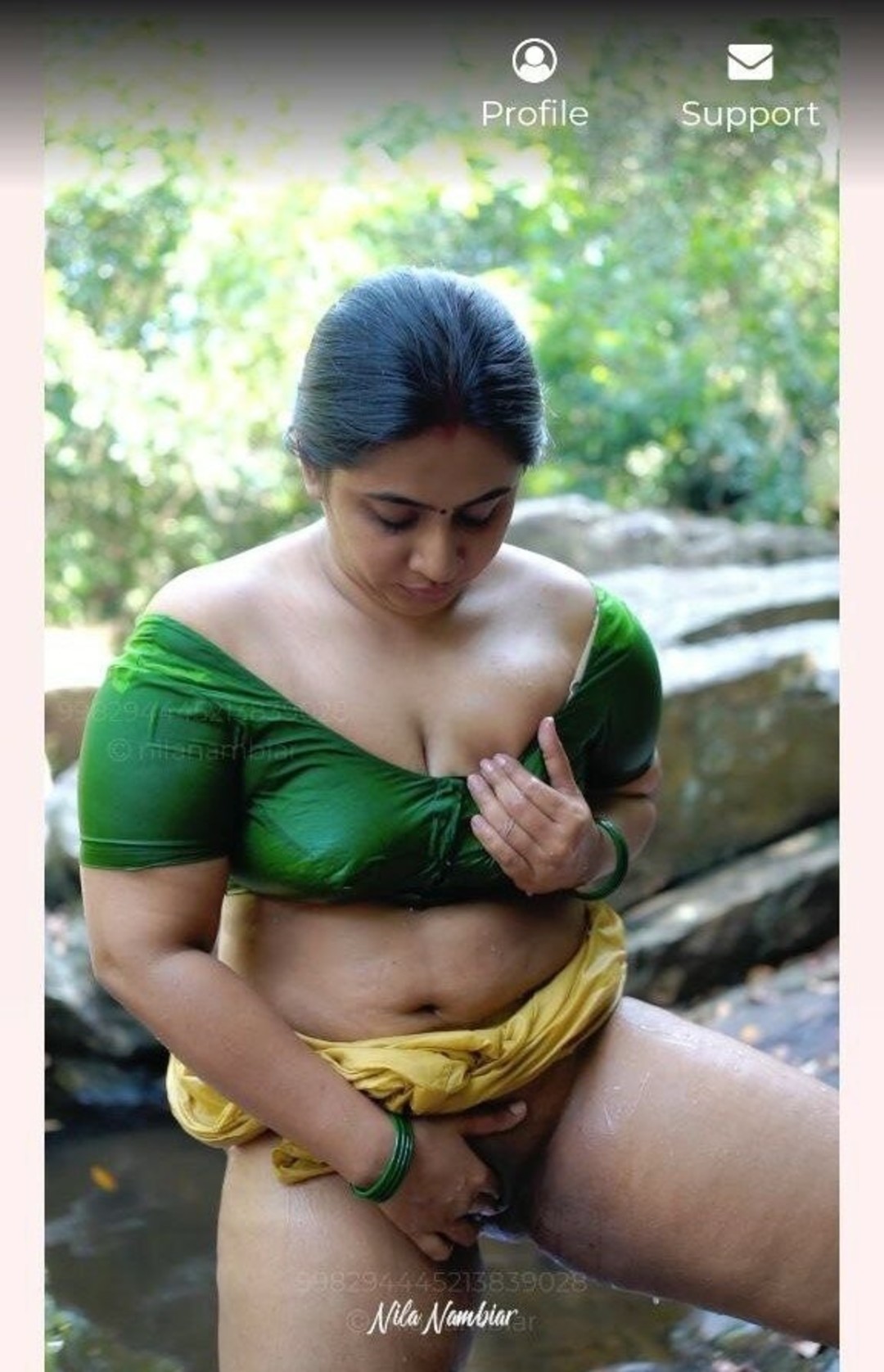 Nila Nambiar pornographic model pictures