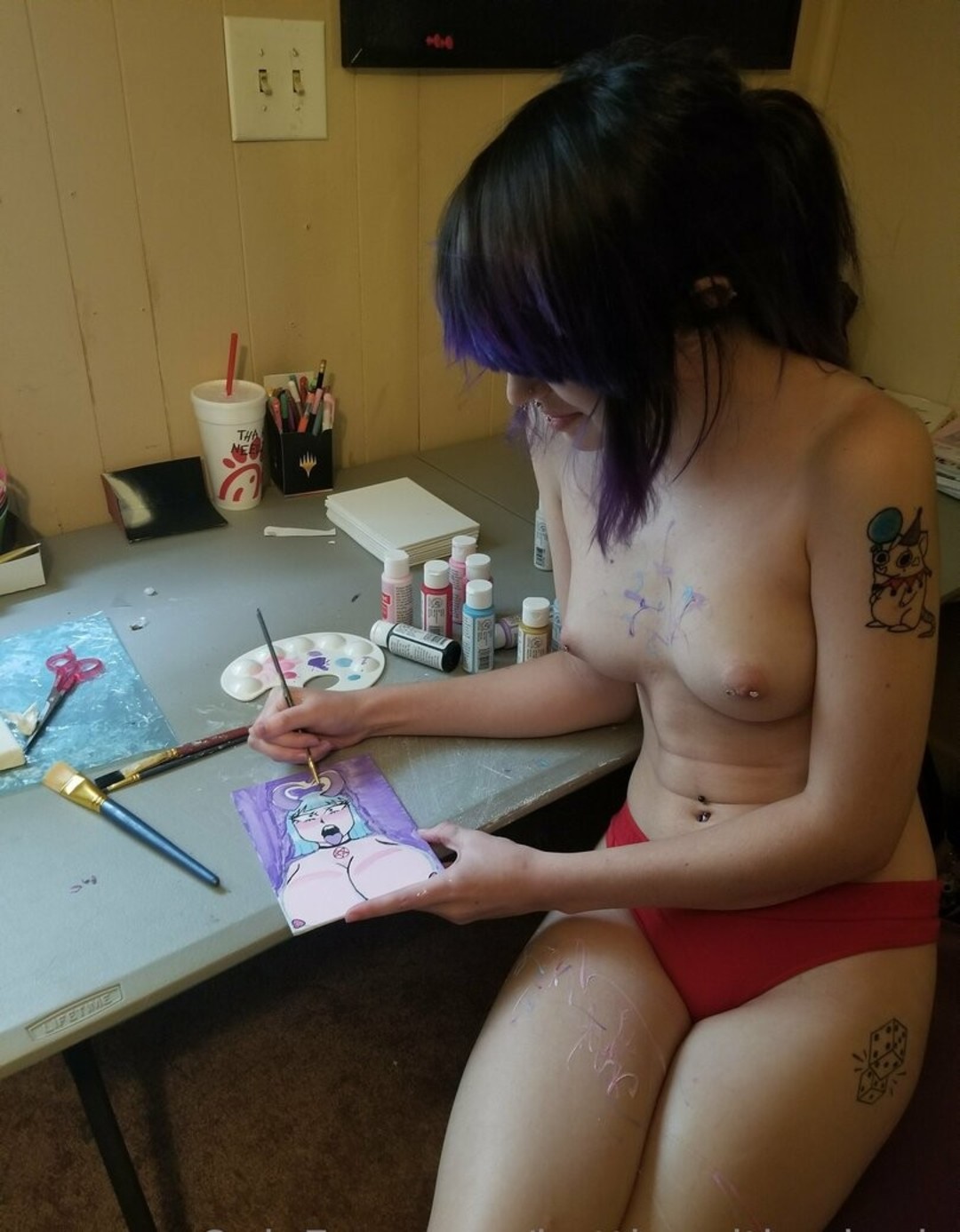 hottie witha body model nude picture