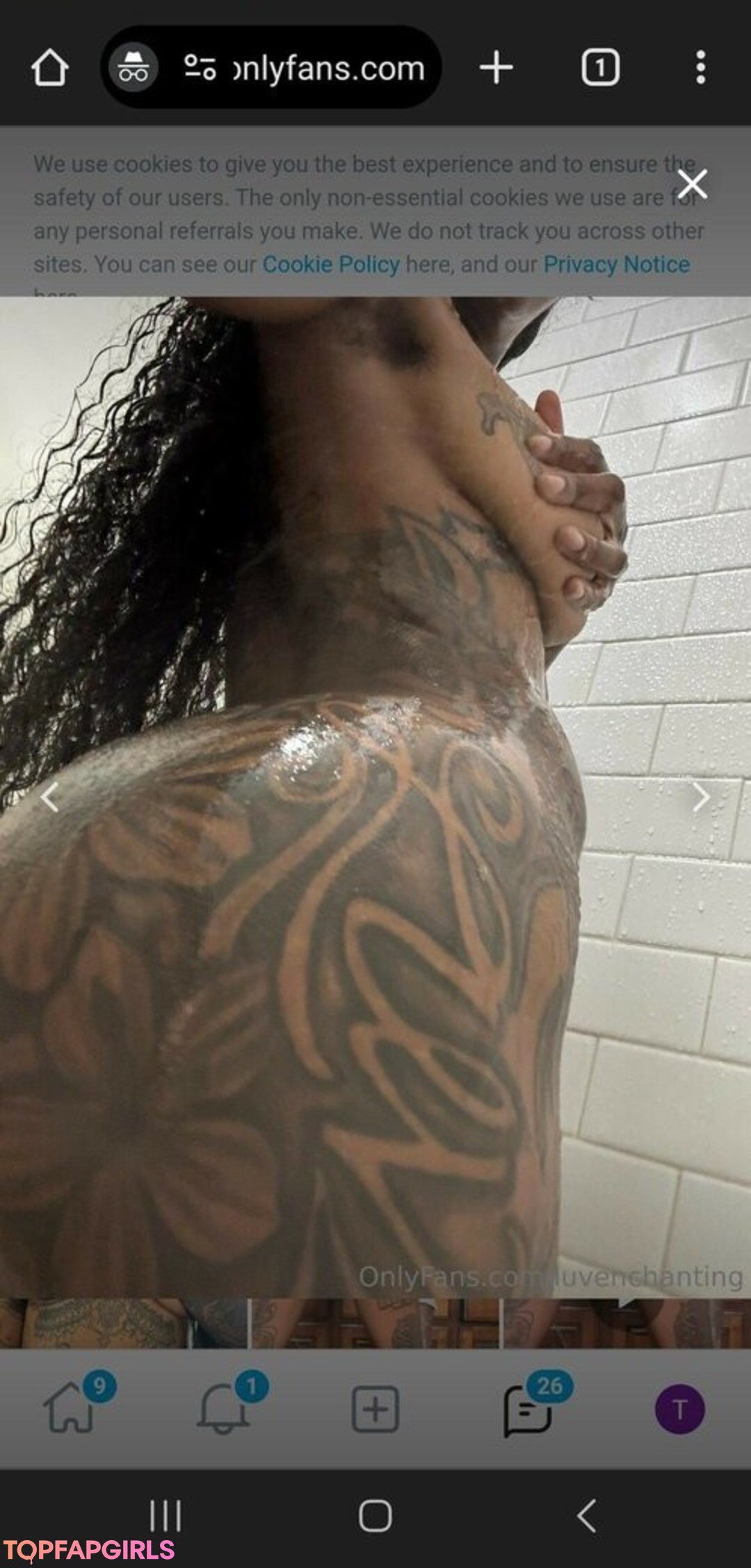 luvenchanting pornographic model image