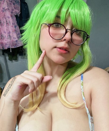 Soraki Cosplay naked model pics