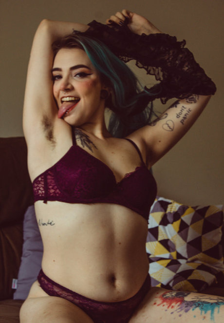 Blue Fetish star art photos