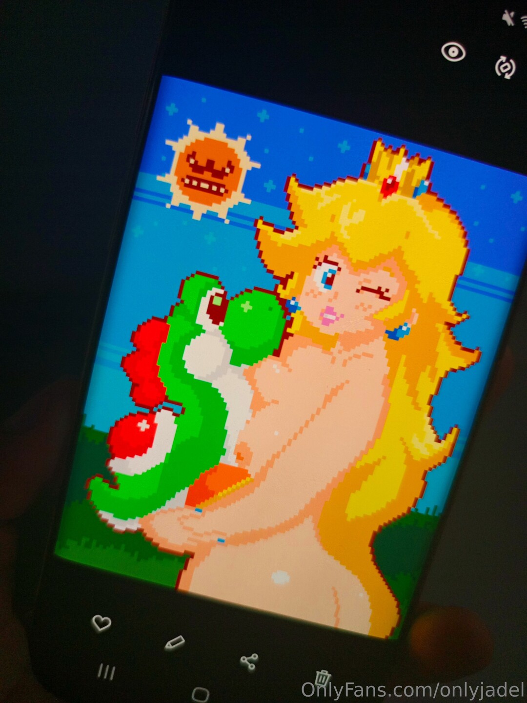 Onlyjadel pornstar art pics