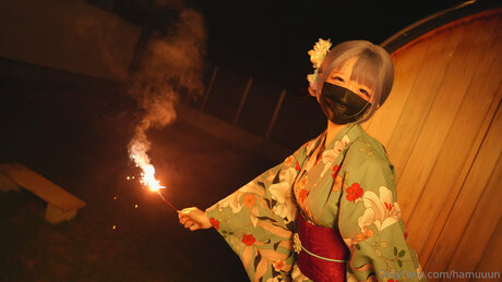 Hamuuun model exclusive pictures