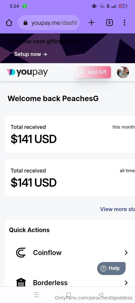 Peaches0goddess star photo