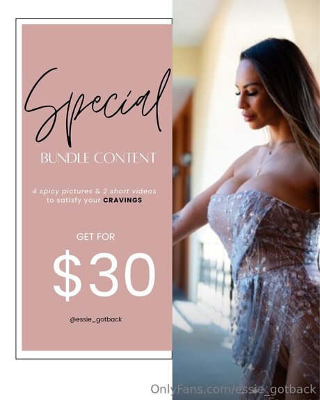 Essie Gotback hot model pics