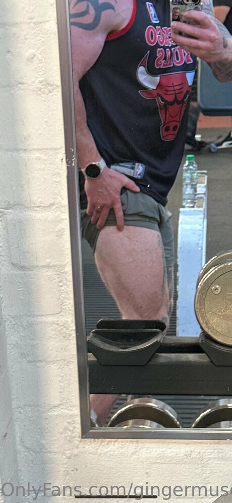 Gingermuscleman model hot images