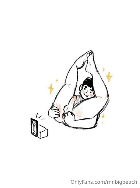 Mr Bigpeach nude model archive