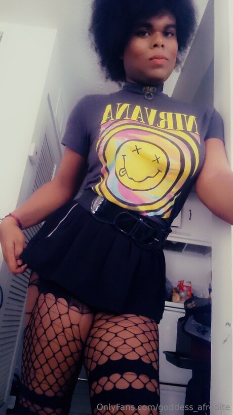 Goddess Afrodite model adult photo