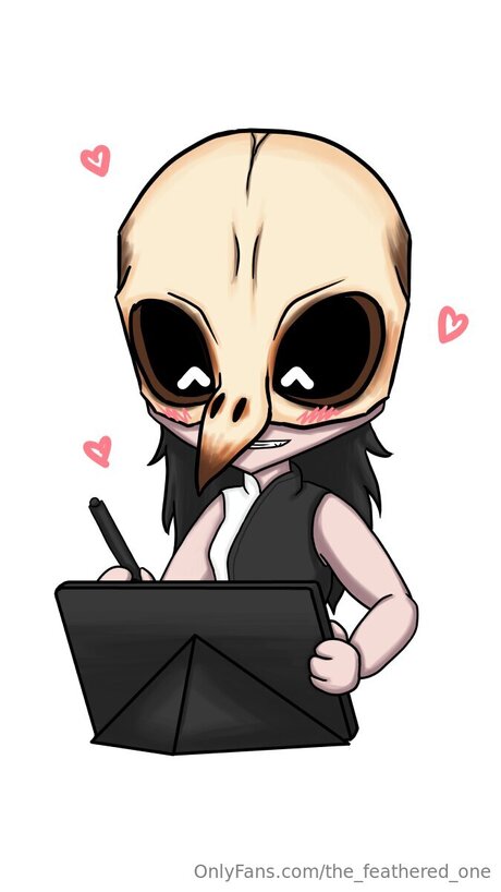 The Feathered One pornstar naked picture