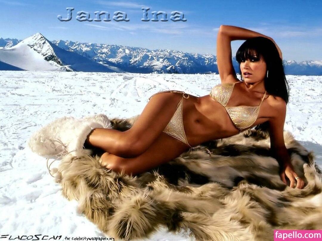 Jana Ina model exclusive pics