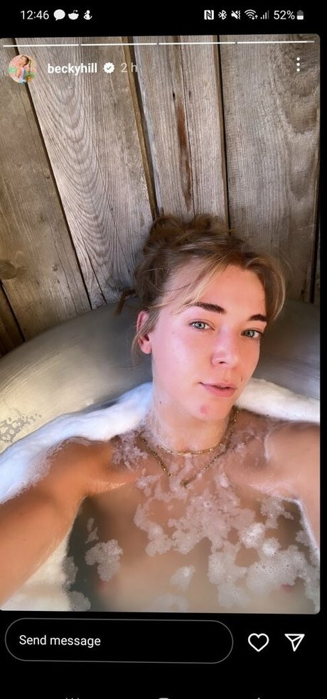 Becky Hill model pornographic pic