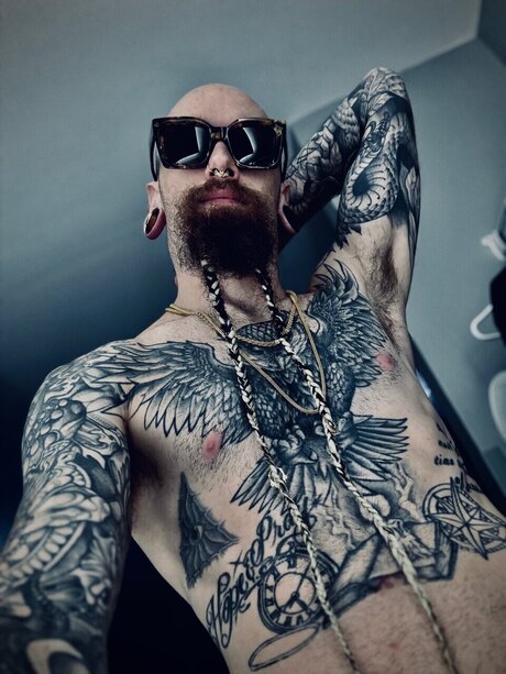 The Viking beard model perfect photos