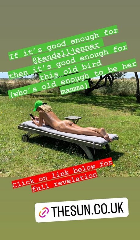 Ulrika Jonsson pretty model photo