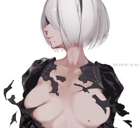 Nier Automata model nudes image