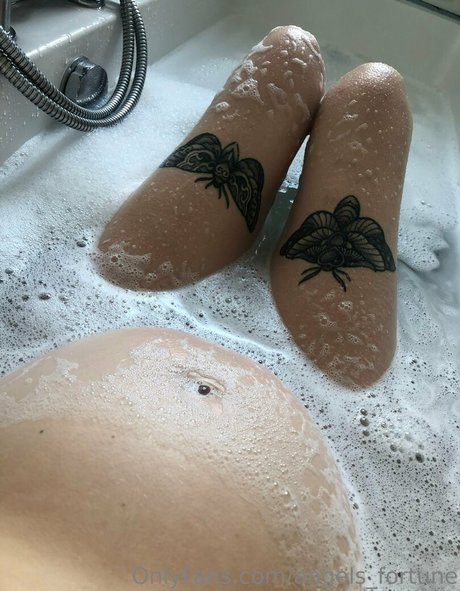 angels fortune model art photo