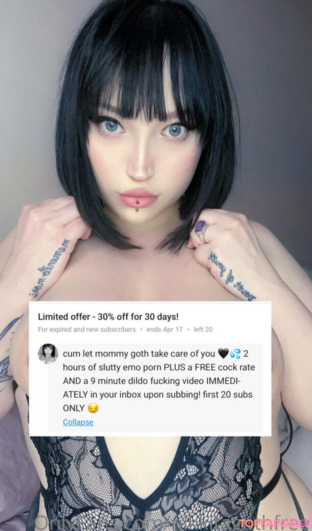 nikkitagothfree porn actress archive