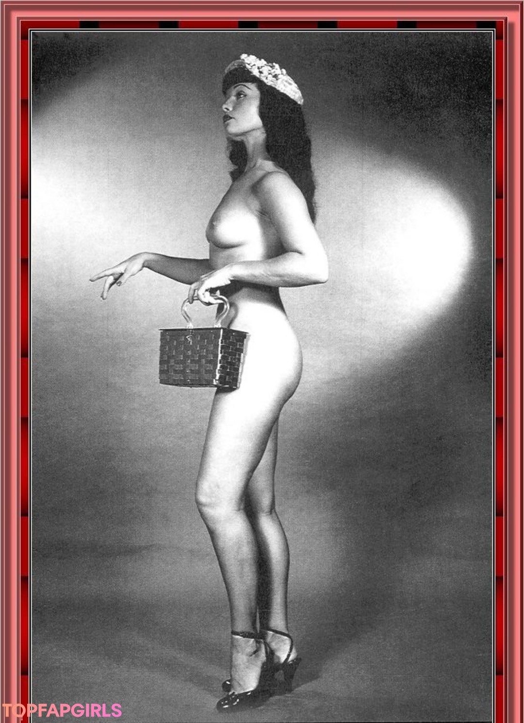 Bettie Page nudes model photos
